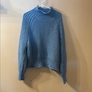 H&M Blue Cowl & Turtleneck Sweaters